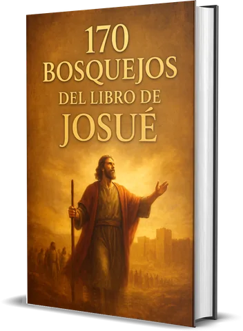 Portada de 170 Bosquejos del libro de Josué